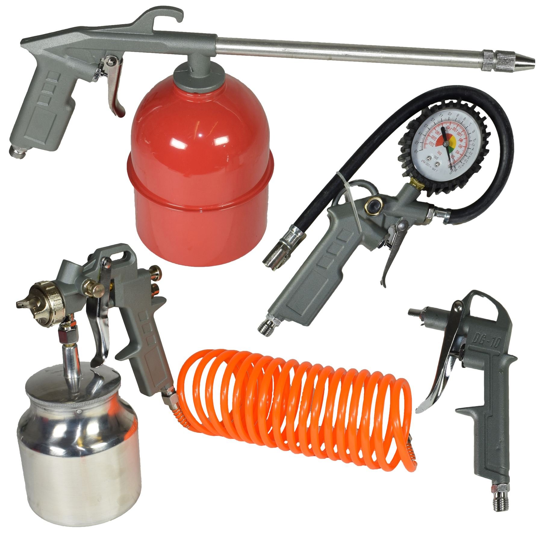 Kit de 5 accesorios para compresor CENTURY