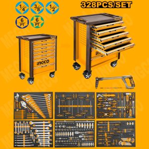 CAJA DE HERRAMIENTAS 328PCS INGCO