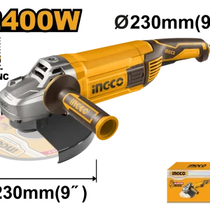 AMOLADORA ANGULAR 9″ 2400W 6300RPM