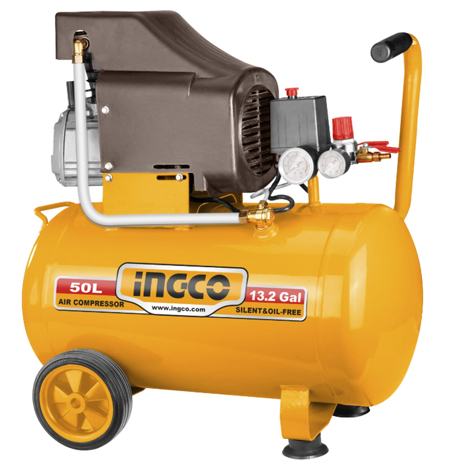 COMPRESOR DE AIRE 50L 1.8KW 2.5 HP INGCO