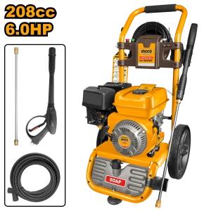 Hidrolavadora a Gasolina INGCO 6HP 3100 PSI – industrial
