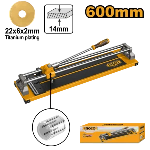 Cortadora de Cerámica INGCO 600 mm – Corte Recto y Diagonal