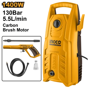 Hidrolavadora de Alta Presión INGCO 1400W 1900 PSI